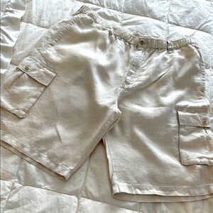 Tommy Bahama Linen Cargo Shorts